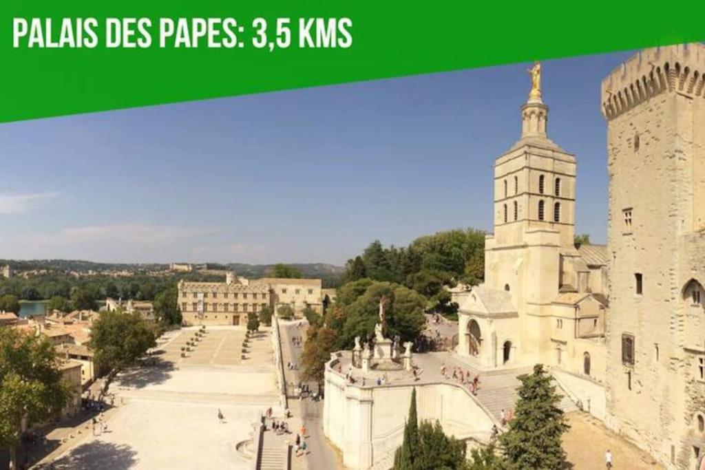 Le Figuier - Clim - Wifi Apartment Villeneuve-les-Avignon Luaran gambar