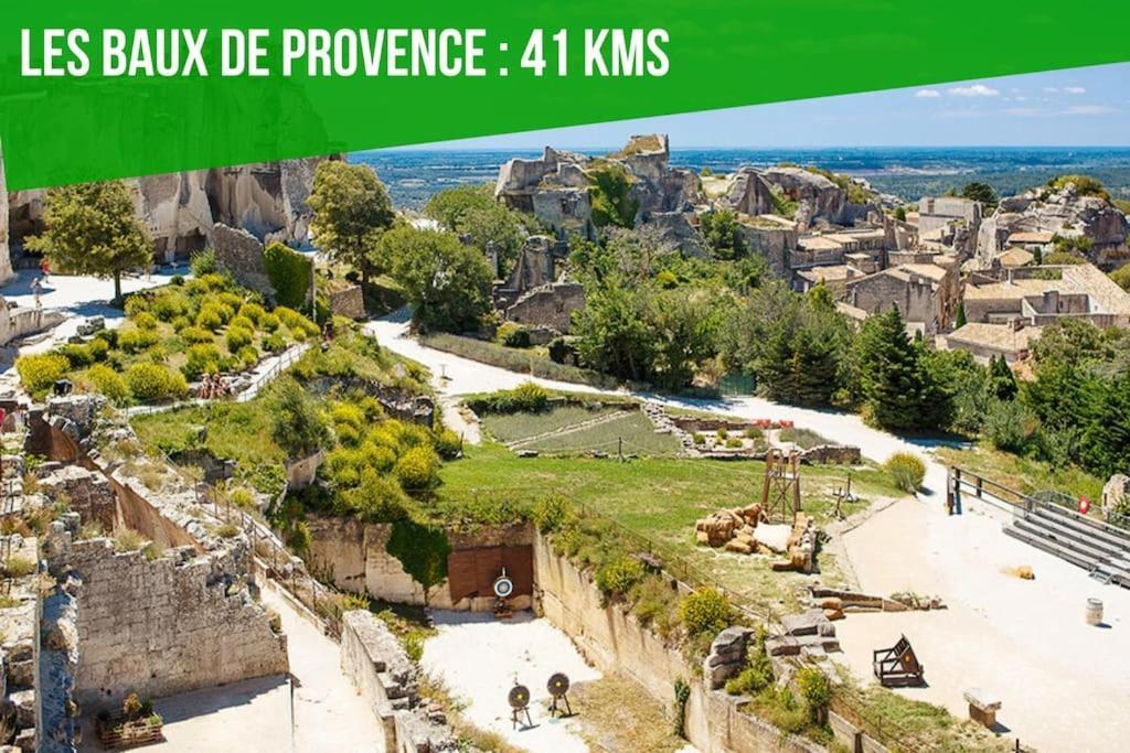 Le Figuier - Clim - Wifi Apartment Villeneuve-les-Avignon Luaran gambar