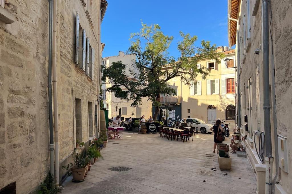 Le Figuier - Clim - Wifi Apartment Villeneuve-les-Avignon Luaran gambar